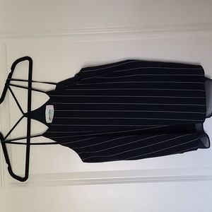 Blue and white striped top by AliceBlue